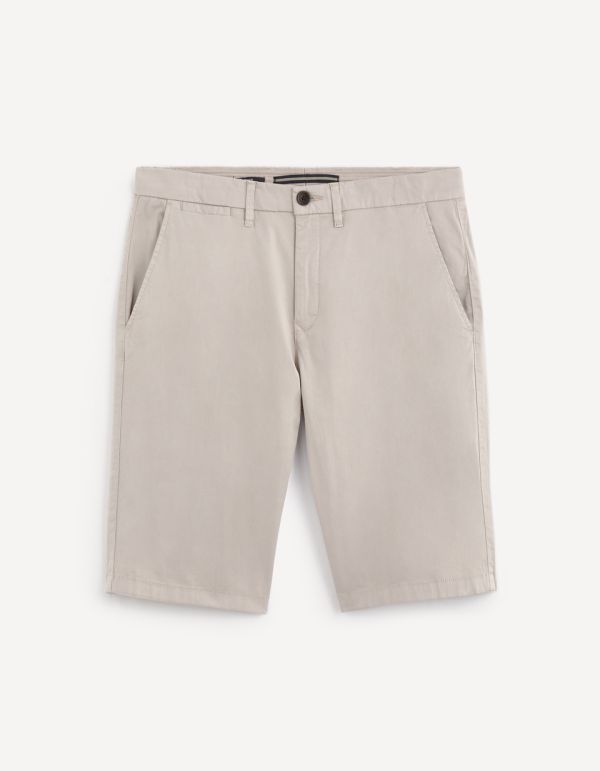 Bermuda chino coton stretch