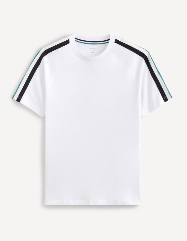 T-shirt col rond 100% coton