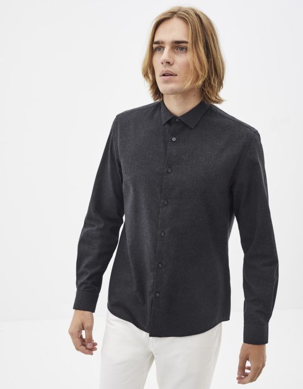 Chemise regular 100% coton