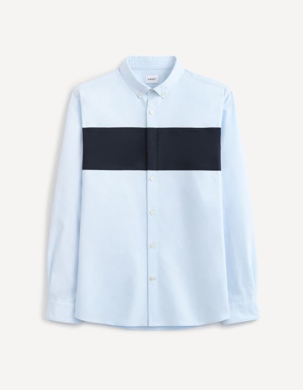 Chemise slim 100% coton