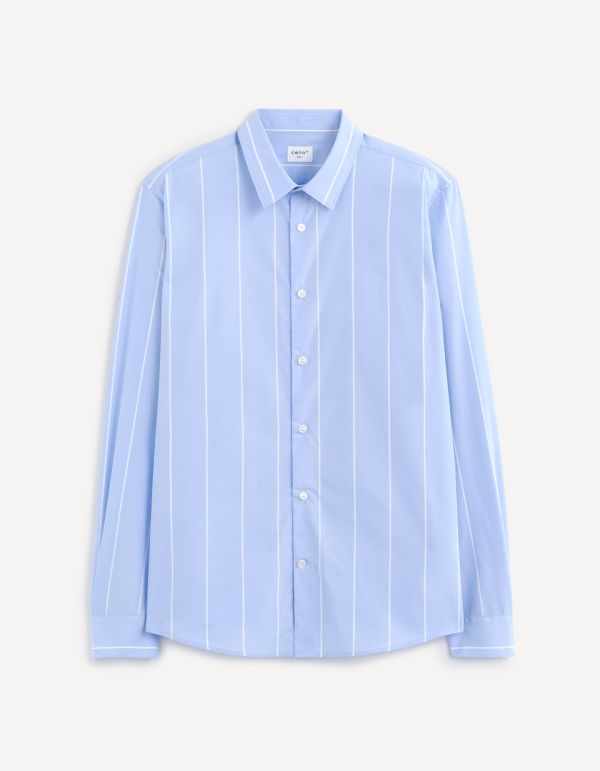 Chemise slim 100% coton
