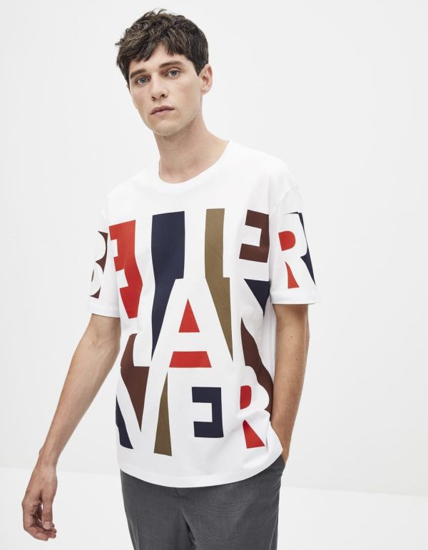T-shirt col rond 100% coton