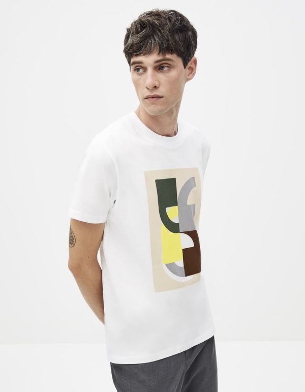 T-shirt col rond 100% coton