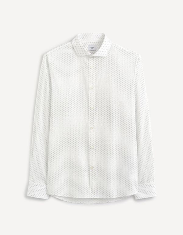 Chemise slim 100% coton