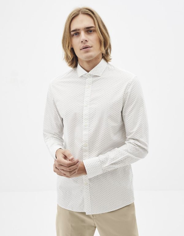 Chemise slim 100% coton