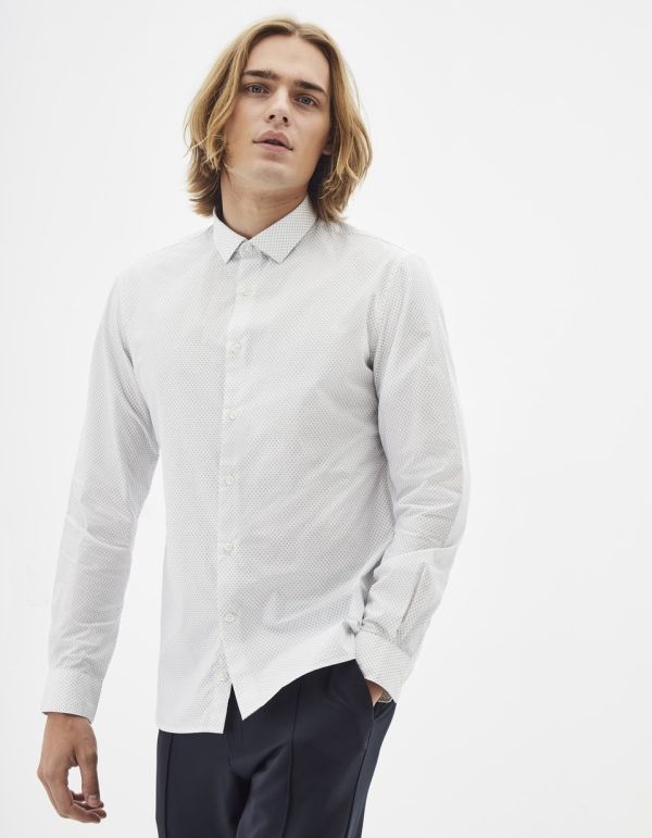 Chemise slim 100% coton