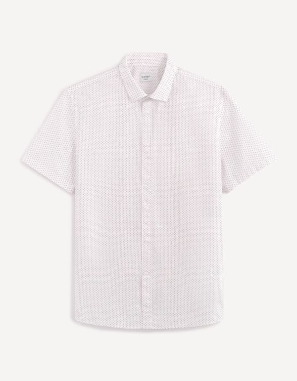 Chemise regular 100% coton