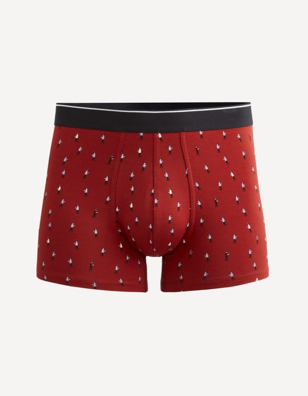 Boxer imprimé unitaire maille