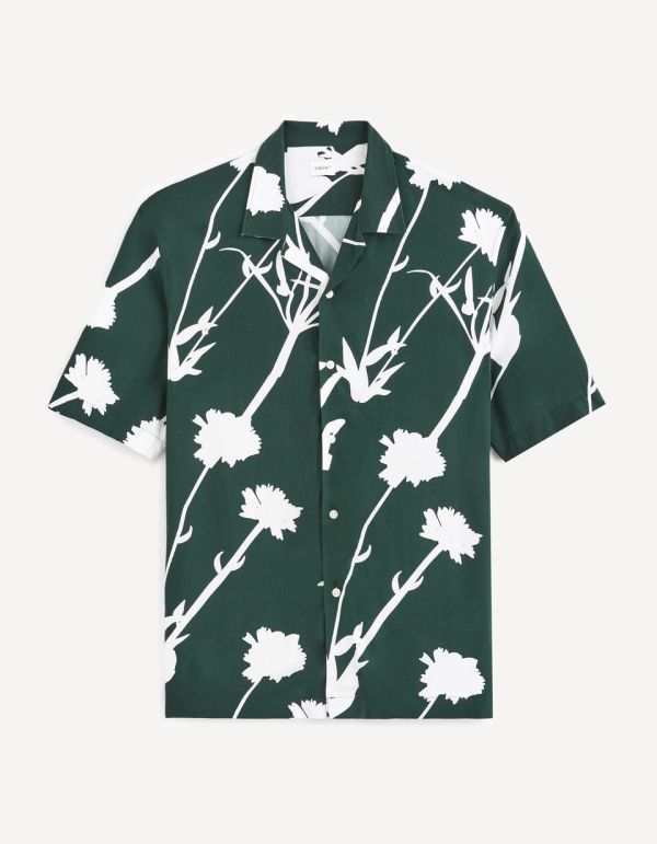 Chemise regular hawaienne