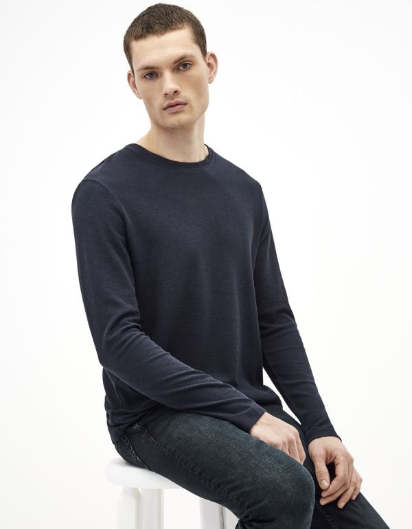 T-shirt coton mélangé