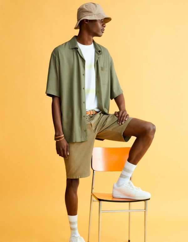 Chemise regular hawaïenne