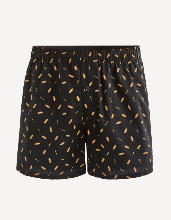 Caleçon à carreaux en popeline 100% coton supima