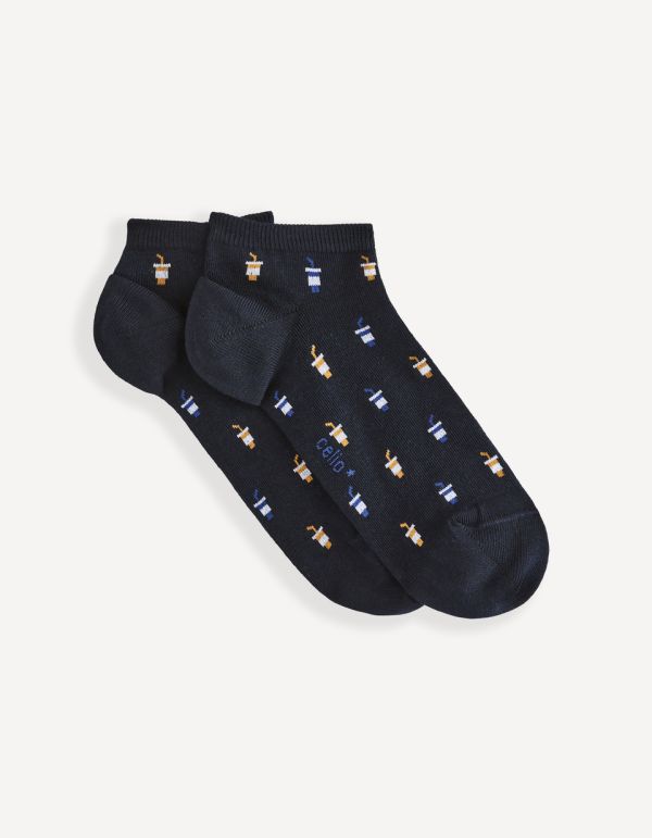 Chaussettes hautes en coton premium supima