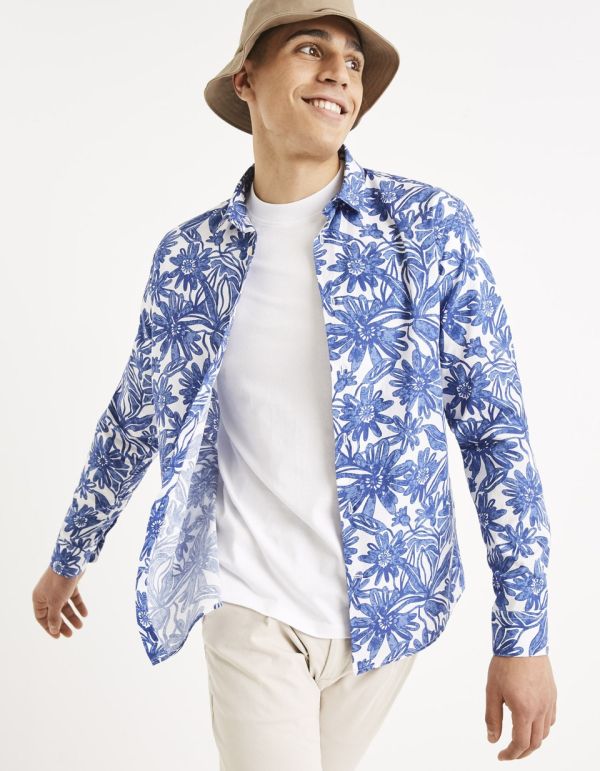 Chemise modern fit 100% coton