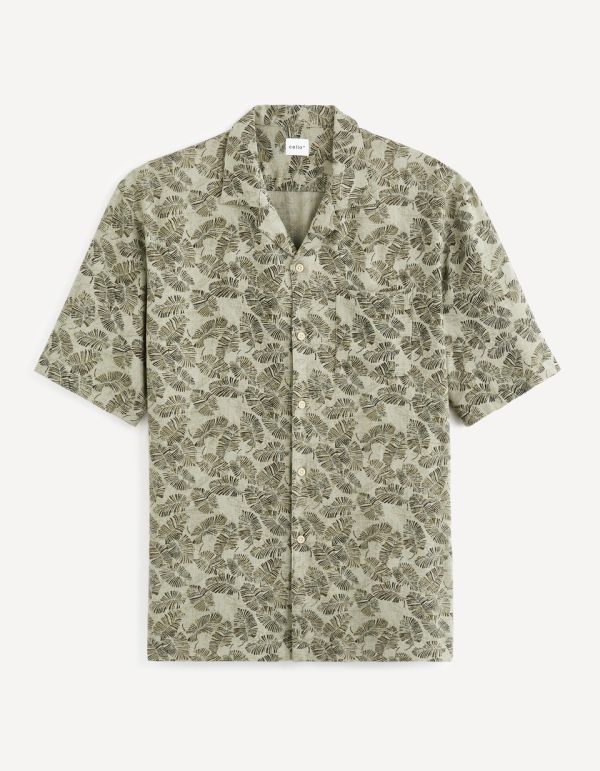 Chemise regular hawaïenne