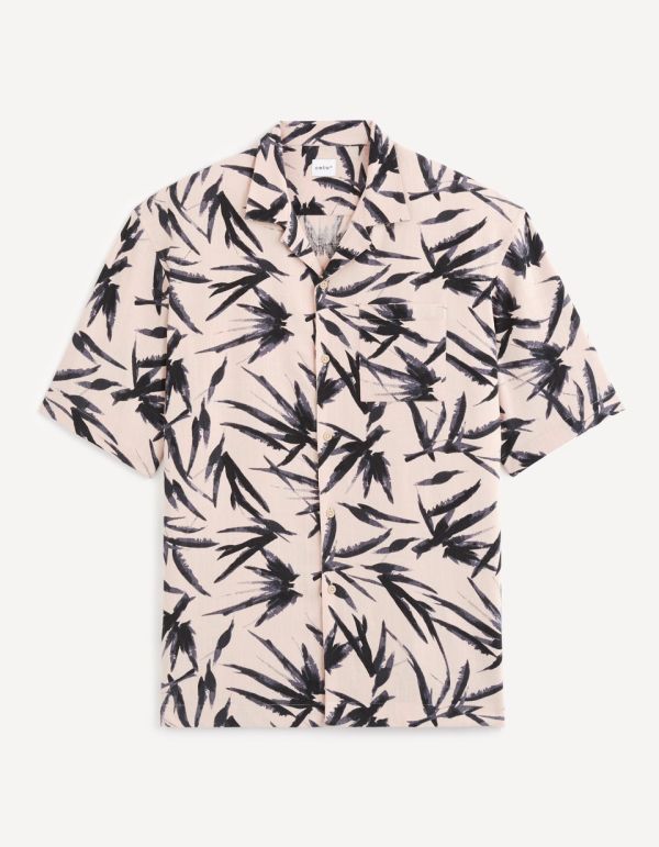 Chemise regular hawaïenne