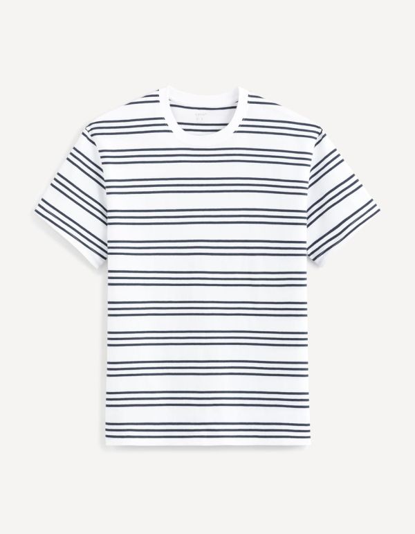 T-shirt parfait col rond 100% coton