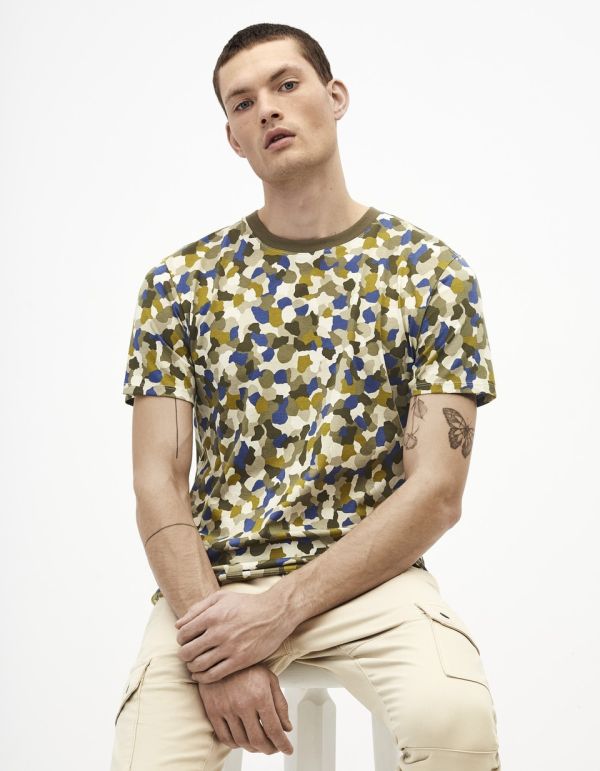 T-shirt col rond 100% coton