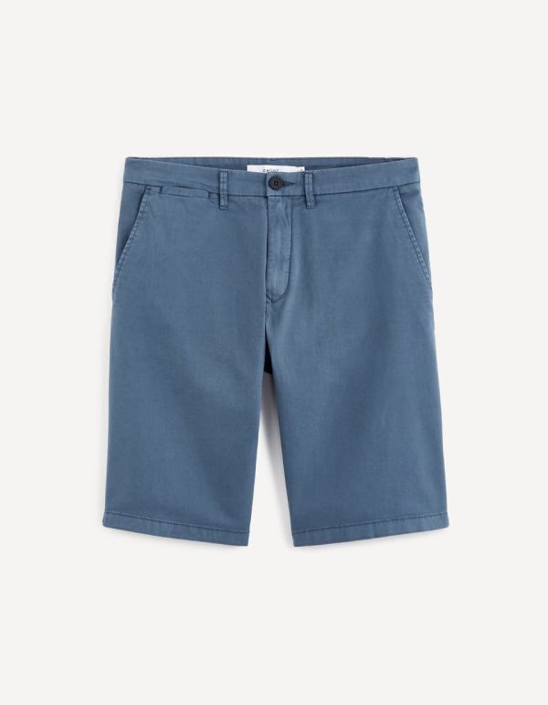 Bermuda chino coton stretch