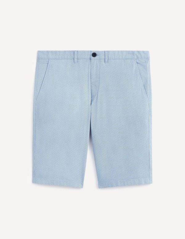 Bermuda chino coton majoritaire