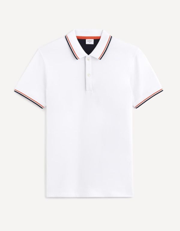 Polo piqué coton majoritaire