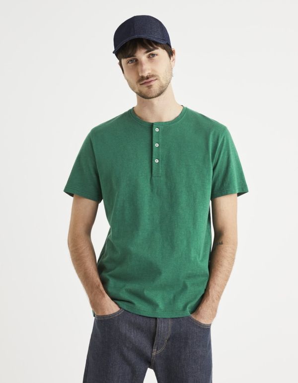 T-shirt col rond 100% coton