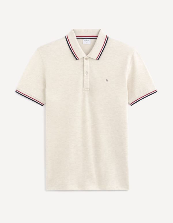 Polo piqué en coton Supima