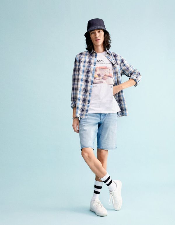 Chemise modern fit 100% coton