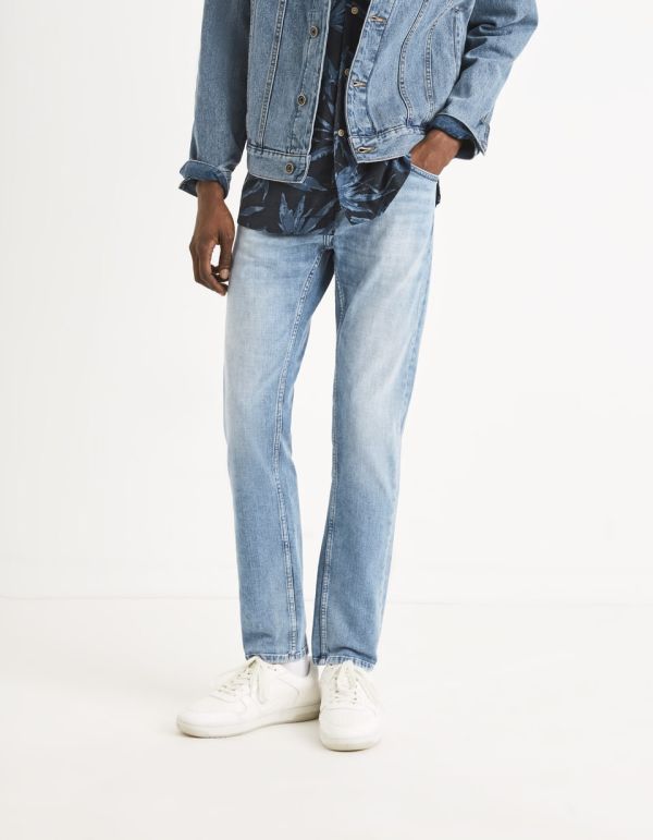 Jean C25 slim tapered soft touch 1 longueur