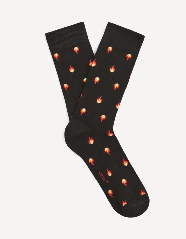 Chaussettes hautes en coton premium supima