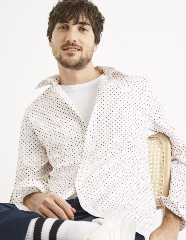 Chemise modern fit 100% coton