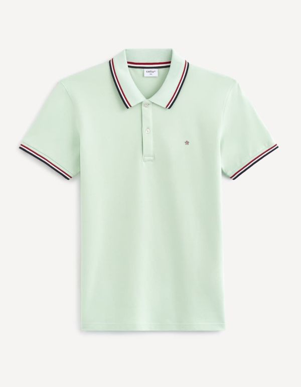 Polo piqué en coton Supima