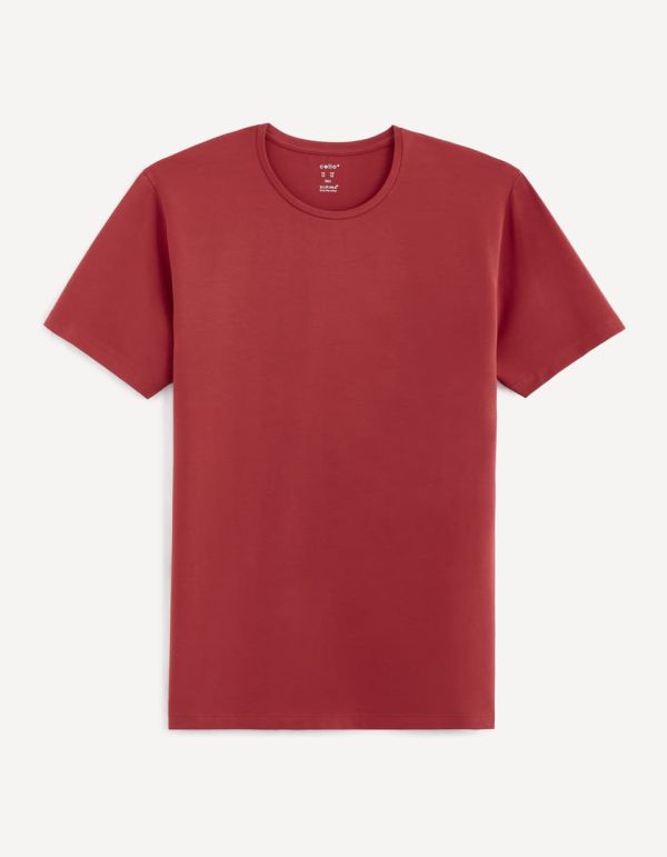 T-shirt slim col rond