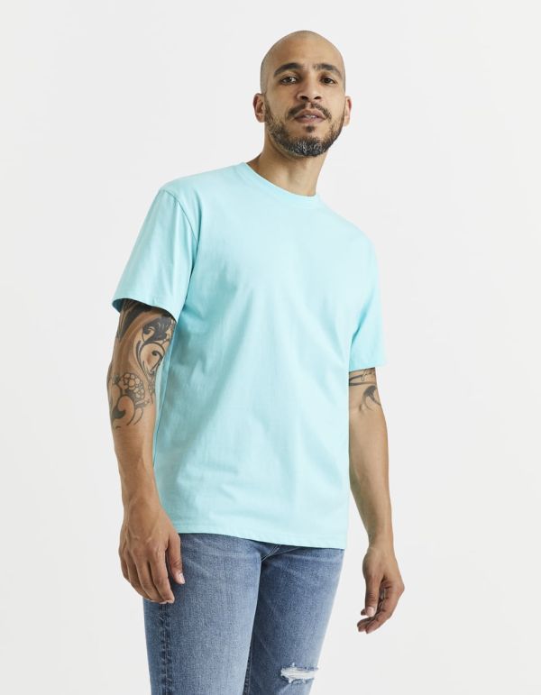 T-shirt parfait col rond 100% coton