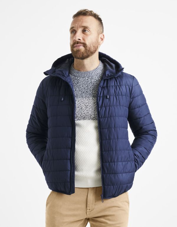 Doudoune light à capuche