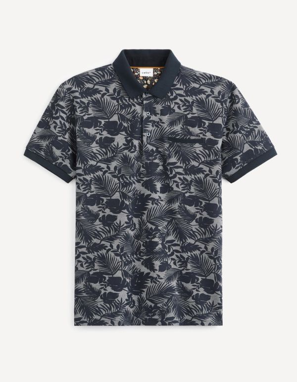 Polo piqué coton mélangé