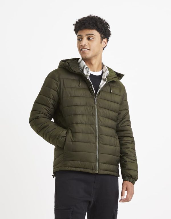 Doudoune light à capuche déperlante