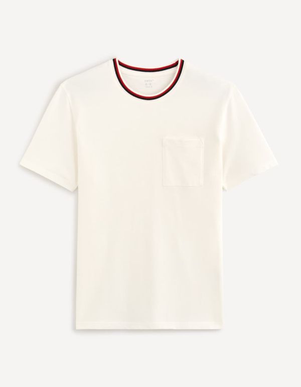 T-shirt col rond 100% coton