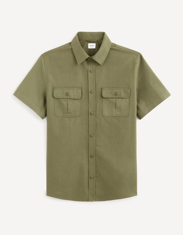 Chemise regular 100% coton