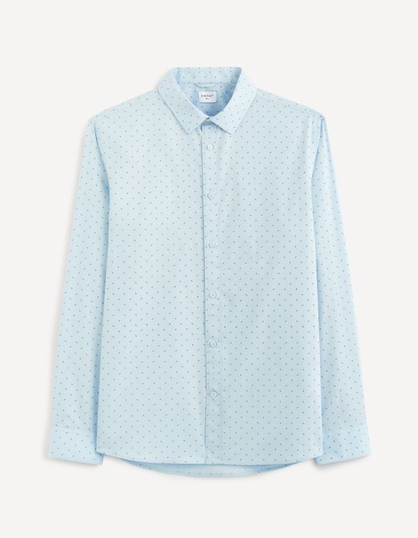 Chemise slim 100% coton