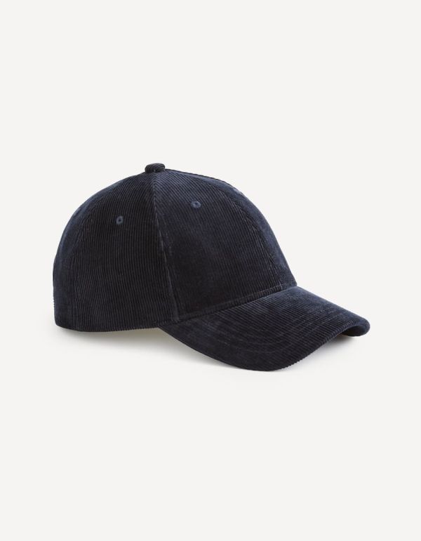 Casquette velour côtelé