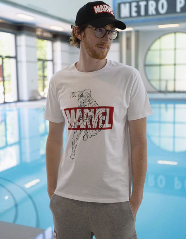 Marvel - T-shirt Captain America