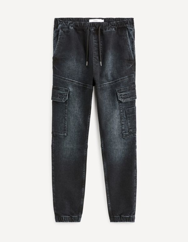 Jean jogging avec poches cargo