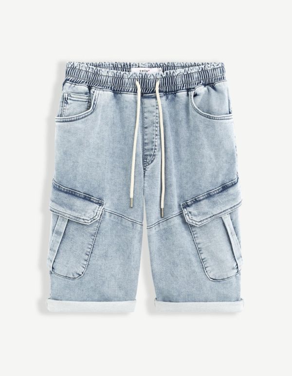 Bermuda cargo maille