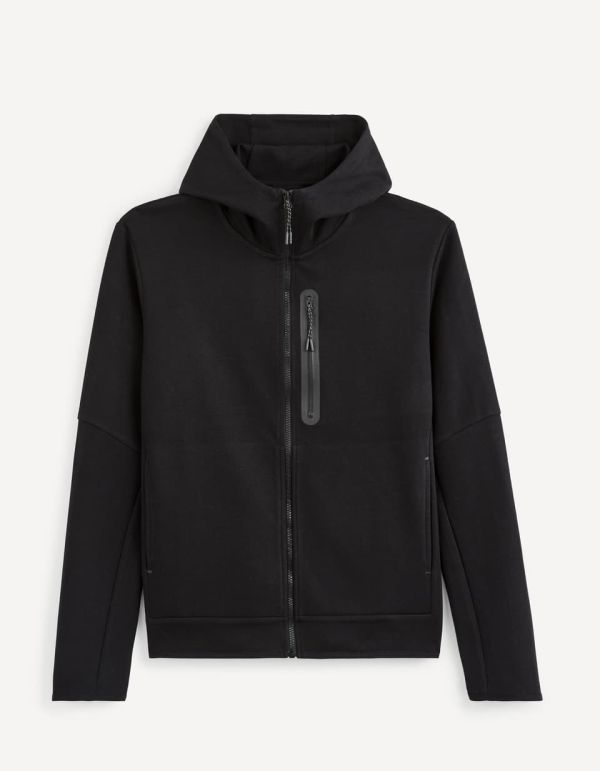 Veste zippée à capuche