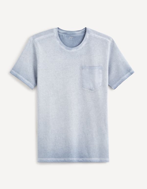 T-shirt col rond 100% coton