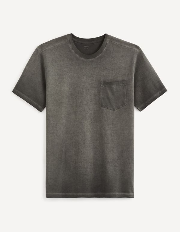 T-shirt col rond 100% coton