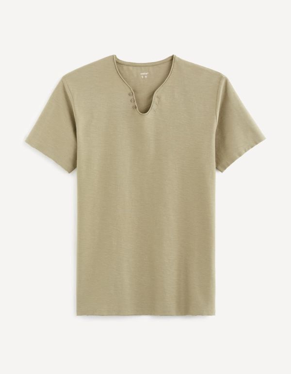 T-shirt col rond 100% coton