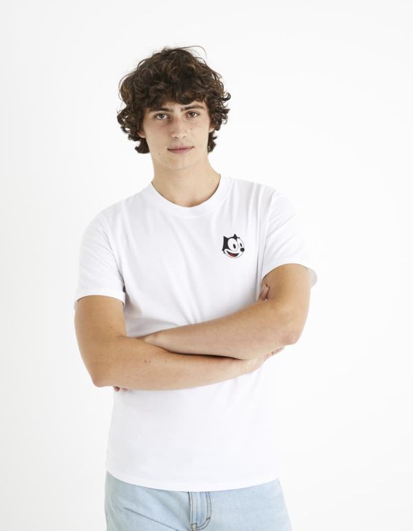Felix le chat - T-shirt - blanc