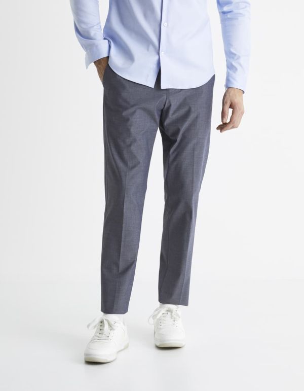 Pantalon CHAMBRAY lavable slim